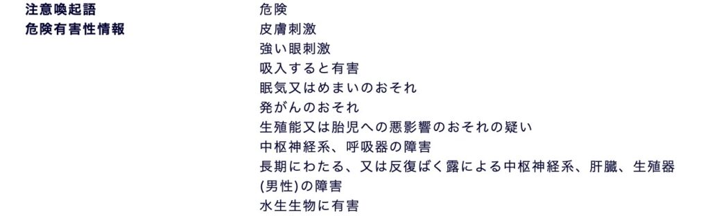 自クロロメタンの安全データシート